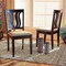 Baxton Studio Fenton Modern and Contemporary Sand Fabric and Dark Brown Finished Wood 2-Piece Dining Chair Set 176-11378-Zoro - alternate 8